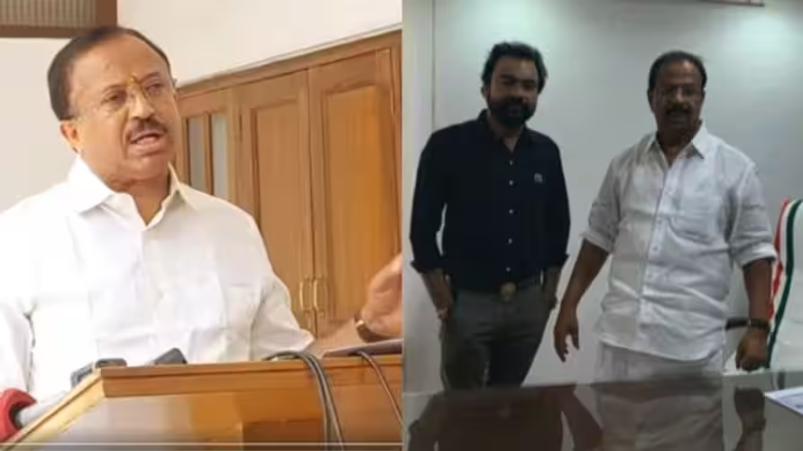 v.muraleedharan-sudhakaran-bjp-udf-kpcc-cpm-monson-mavungal