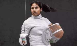 fencilng-asian-medel-bhavani -devi